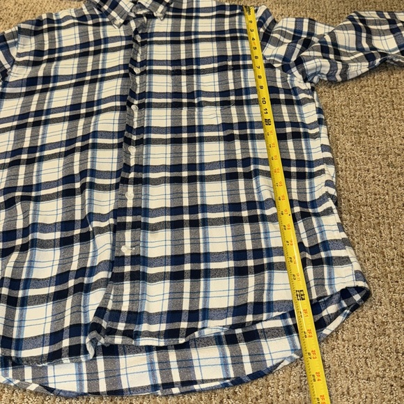 Lands End Flannel Shirt - Picture 7 of 7
